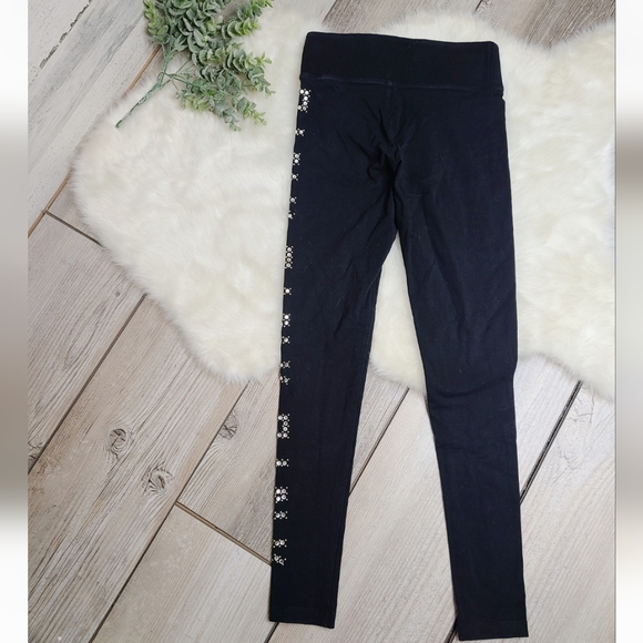 PINK Victoria's Secret Bling Embellished Yoga Leggings - Picture 5 of 6
